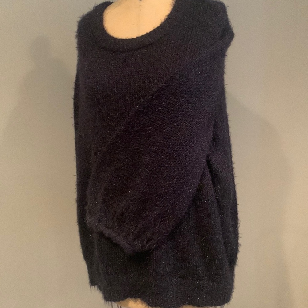 Beautiful Sweater With Balloon Sleeves